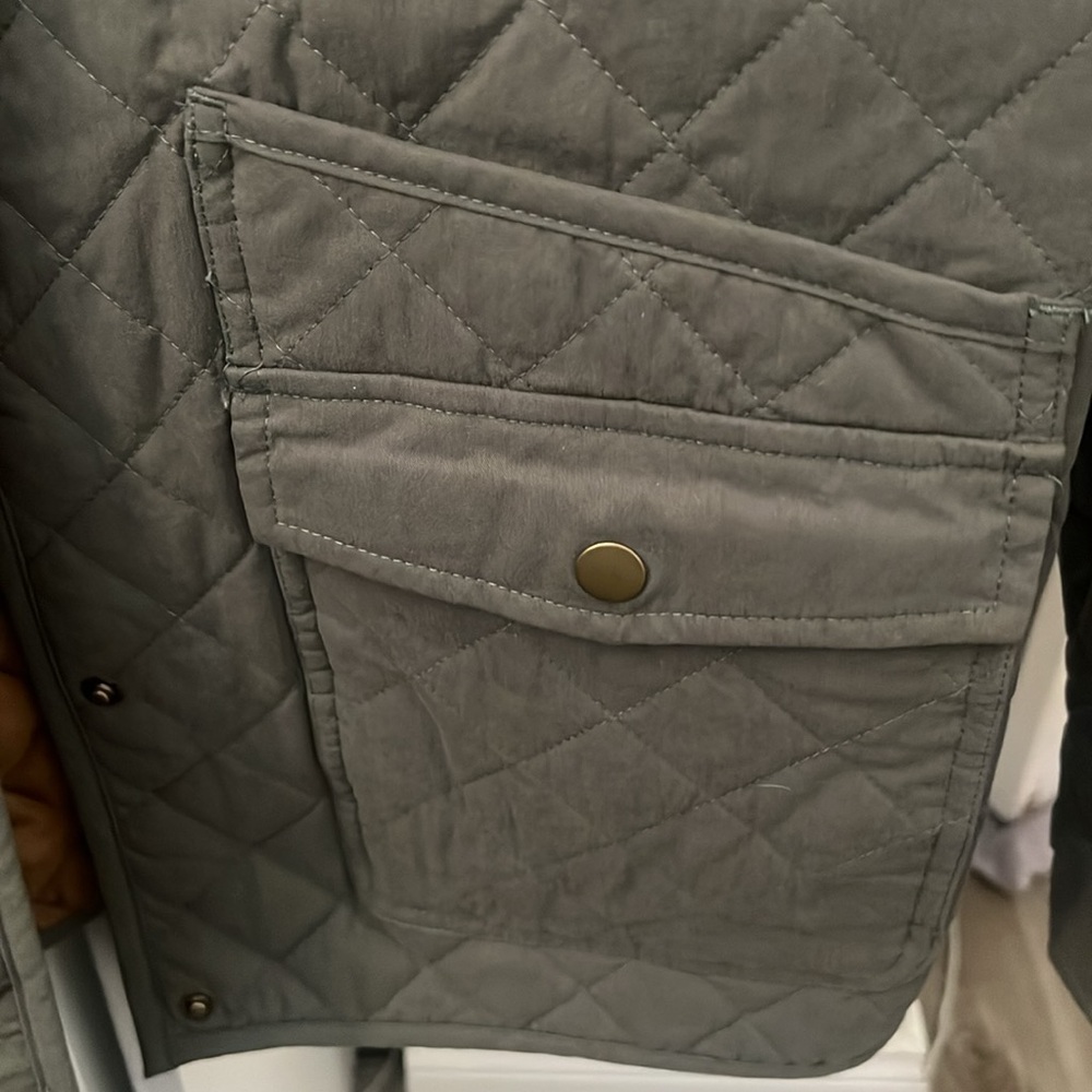Duluth Trading Company Cortland Brown Quilted Button Up Jacket Womens 
US 2X - Picture 3 of 7